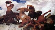 Arnold Bocklin Centaurs' Combat (nn03) oil painting reproduction